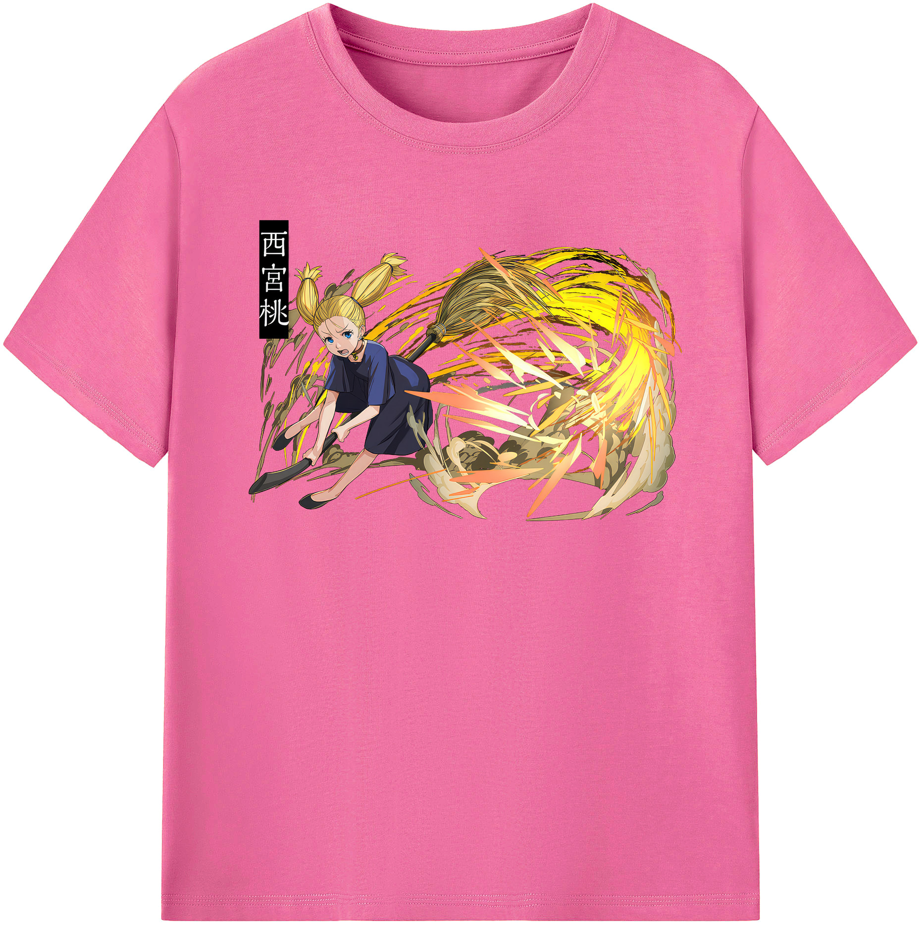 （画像用） 呪術廻戦 Jujutsu Kaisen レディースカジュアルプリントTシャツ（綿100％）
